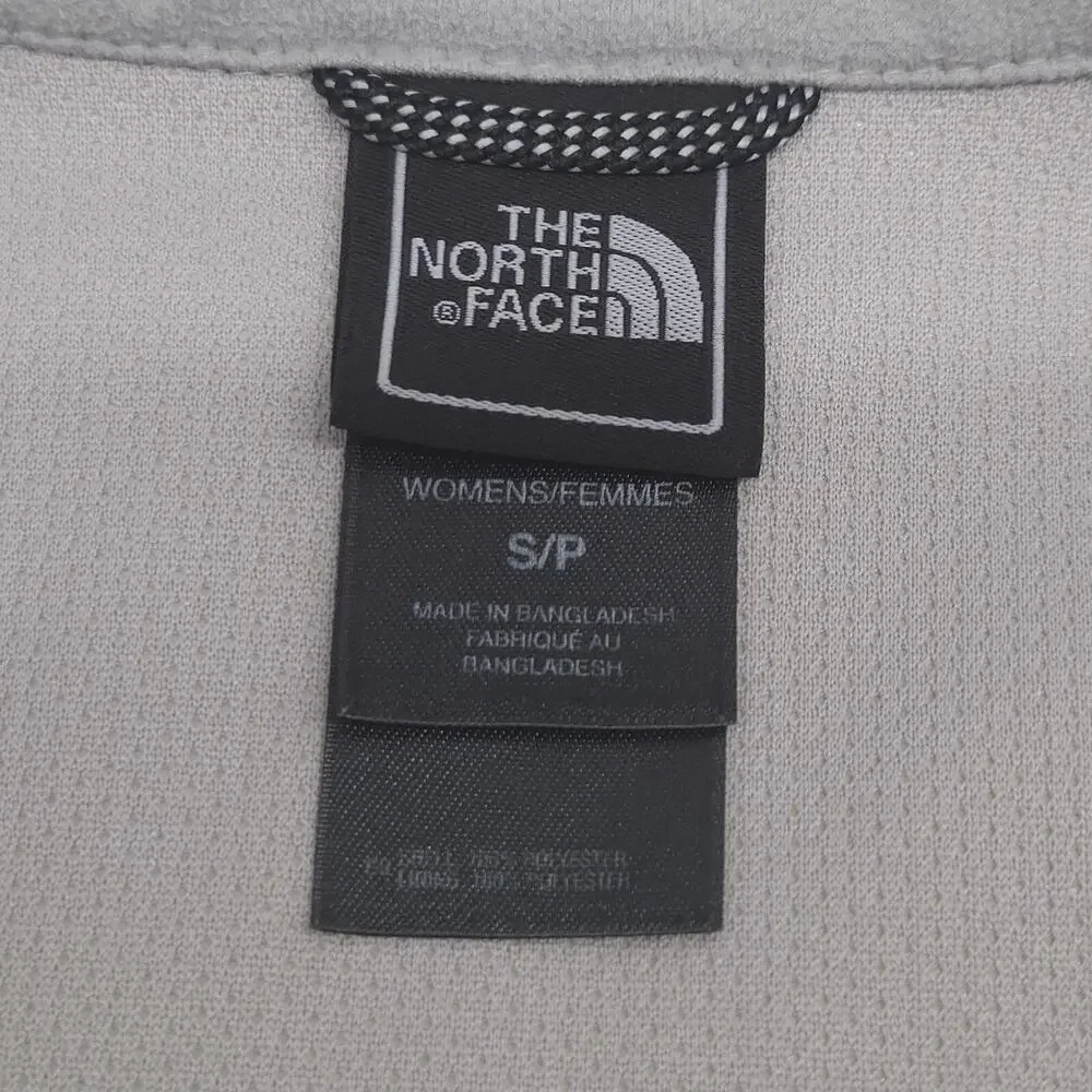 North Face Jacket Women S Green Full Zip Soft Shell Fleece Lined Winter Gorpcore